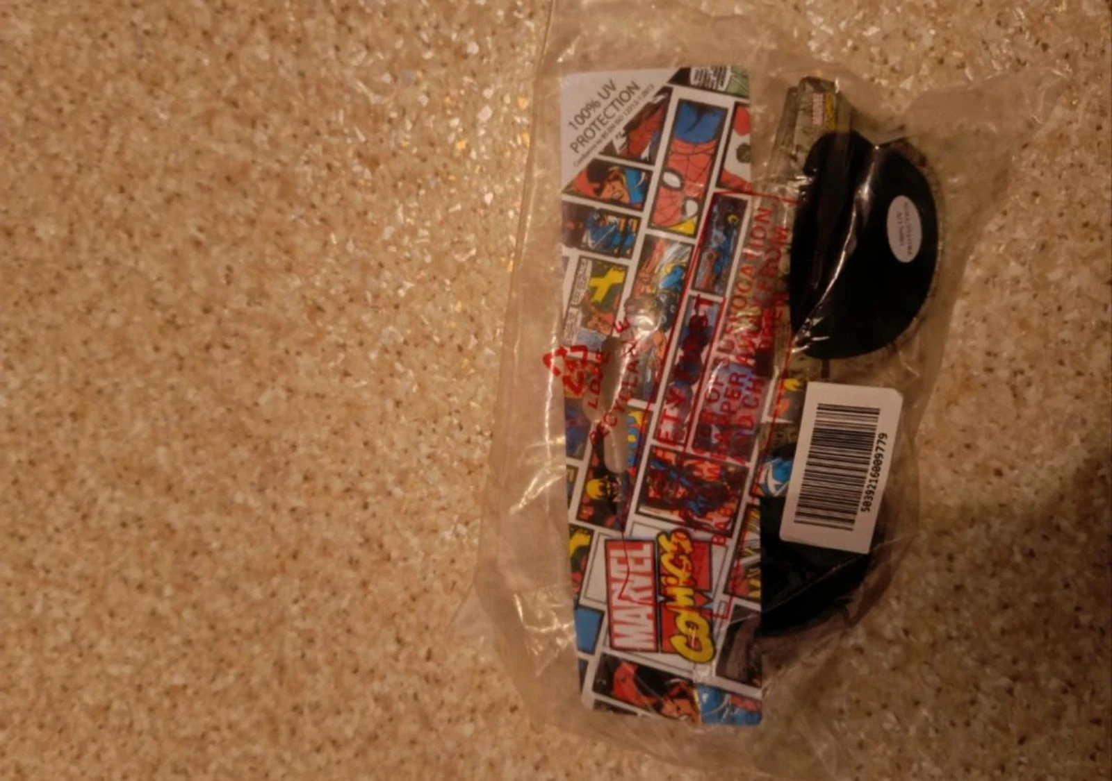 Marvel Comics zonnebril met comics print – NIEUW in blisterverpakking – photo 6